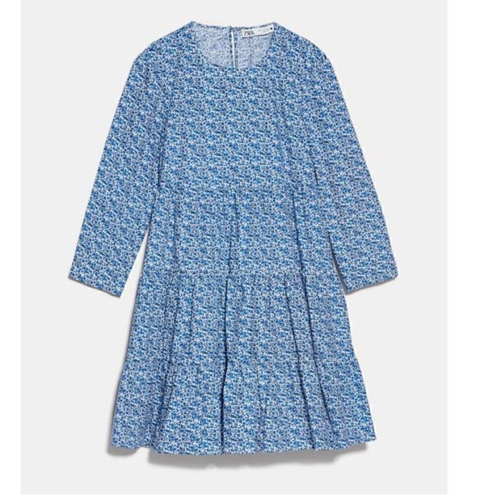 ZARA FLORAL PRINT DRESS - Picture 5 of 5